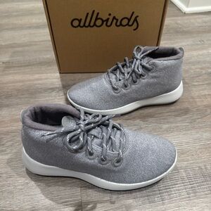 Allbirds Wool Runner Up Mizzle Medium Grey Light Grey Comfort Sneakers